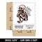 Water Bottle Sticker Set Always Anxious Skeleton Nervous Sitting Cute Waterproof Vinyl Stickers Pack Decal, Skateboard, Laptop, Car, Window, Bumper - 5 Pack